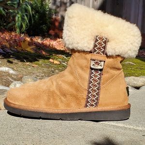 UGG Metro Tas Suede Chestnut Boots